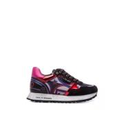 Liu Jo Multifärgade Lädersneakers Multicolor, Dam