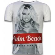 Local Fanatic Palm Beach Pamela Rhinestone - Herr t shirt - 11-6280W W...