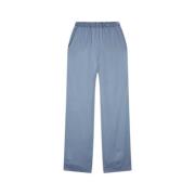 SoSUE Wide Trousers Blue, Dam