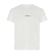 Maison Margiela Vit bomull T-shirt White, Herr