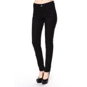 Parami Slim-Fit Stretch Jeans Black, Dam