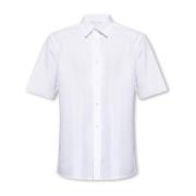 Maison Margiela Short Sleeve Shirts White, Herr