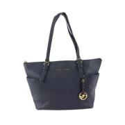 Michael Kors Pre-owned Pre-owned Totebag Blue, Dam