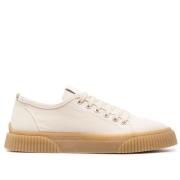 Ami Paris Off White Low Top Sneakers Beige, Herr