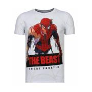 Local Fanatic The Beast Spider Man - Man T Shirt - 13-6228W White, Her...