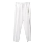 Laneus Wide Trousers White, Dam