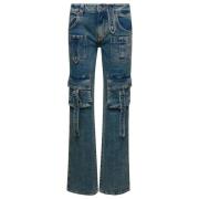 Blumarine Slim-fit Jeans Blue, Dam