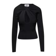 Coperni Long Sleeve Tops Black, Dam