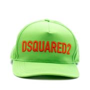 Dsquared2 Acid Baseball Hat, Unisex Stil Green, Herr