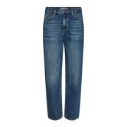 Co'Couture Femmecc Hip Jeans 31111 Denim Blue Blue, Dam