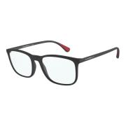 Emporio Armani Matt Svart Solglasögon EA 3177 Black, Unisex