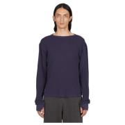 Entire Studios Round-neck Knitwear Black, Herr