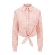 Guess Fadwa Bowed Blouse, Elegant Skjorta för alla tillfällen Pink, Da...