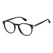 Marc Jacobs Svarta Glasögon med Utsmyckat Design Black, Dam