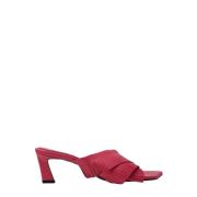 Reike NEN Heeled Mules Pink, Dam