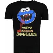 Local Fanatic Cookies Roliga T shirts Online - Man T Shirt - 51005Z Bl...