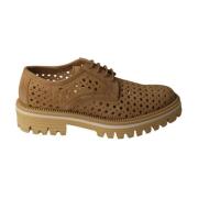 Calce Laced Shoes Beige, Dam