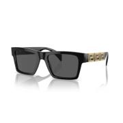 Versace Stiliga Sole Solglasögon för Kvinnor Black, Dam
