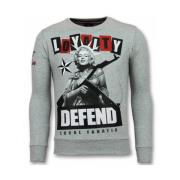 Local Fanatic Loyalty Marilyn Monroe Sweater - Man Tröja - 11-6304G Gr...