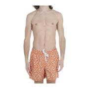 Sun68 Beachwear Orange, Herr