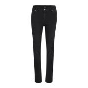My Essential Wardrobe Celina 100 High Straight Jeans 10703573 Black, D...