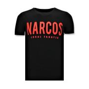 Local Fanatic Cool t-shirt Män - Narcos Pablo Escobar Black, Herr
