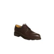 Paraboot Logo-Patch Loafers Brown, Dam