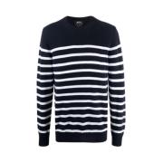 A.p.c. Knitwear Blue, Herr