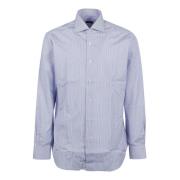 Barba Napoli Casual Shirts Blue, Herr