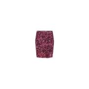 Fabienne Chapot Figursytt kjol med draperad detalj Pink, Dam