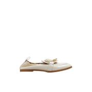See by Chloé Hana Leather Loafers Beige, Dam