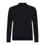 Skovhuus Bomull Turtleneck Blus Lättvikt Svart Black, Dam