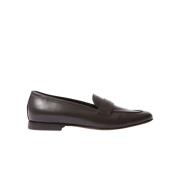 Scarosso Valeria Loafers - Handgjorda italienska läderskor Brown, Dam