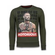 Local Fanatic Conor Notorious Crewneck - Groen Green, Herr