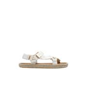 Maison Margiela Elfenbensfärgade Trekking Sandaler Beige, Dam