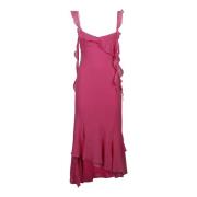 Andamane Midi Dresses Pink, Dam