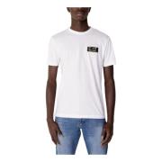 Emporio Armani EA7 Vit Rund Hals T-shirt White, Herr