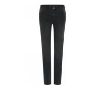 C.Ro Slim-fit Jeans Gray, Dam