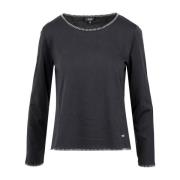 Fay Round-neck Knitwear Blue, Dam