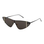 Saint Laurent Klassiska solglasögon för en trendig look Black, Unisex