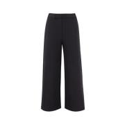 Fabiana Filippi Wide Trousers Black, Dam