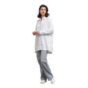 Ahlvar Gallery Gigi Long Shirt White, Dam