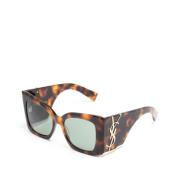 Saint Laurent SL M119 Blaze 002 Sunglasses Brown, Dam