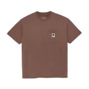 Polar Skate Co. T-Shirts Brown, Herr