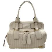 Chloé Pre-owned Pre-owned Läder handvskor Beige, Dam