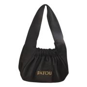 Patou Svarta väskor för stilfull look Black, Dam