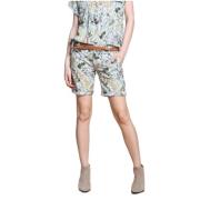 Mason's Tryckta blommor Bermuda shorts - Jacqueline Mbe477 094 Green, ...