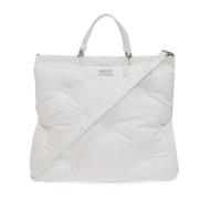 Maison Margiela ‘Glam Slam Large’ shopper väska White, Dam