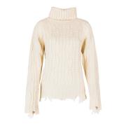 Silvian Heach Turtleneck Tröja Beige, Dam