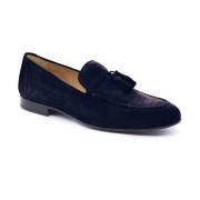 Antica Cuoieria Loafers Blue, Herr